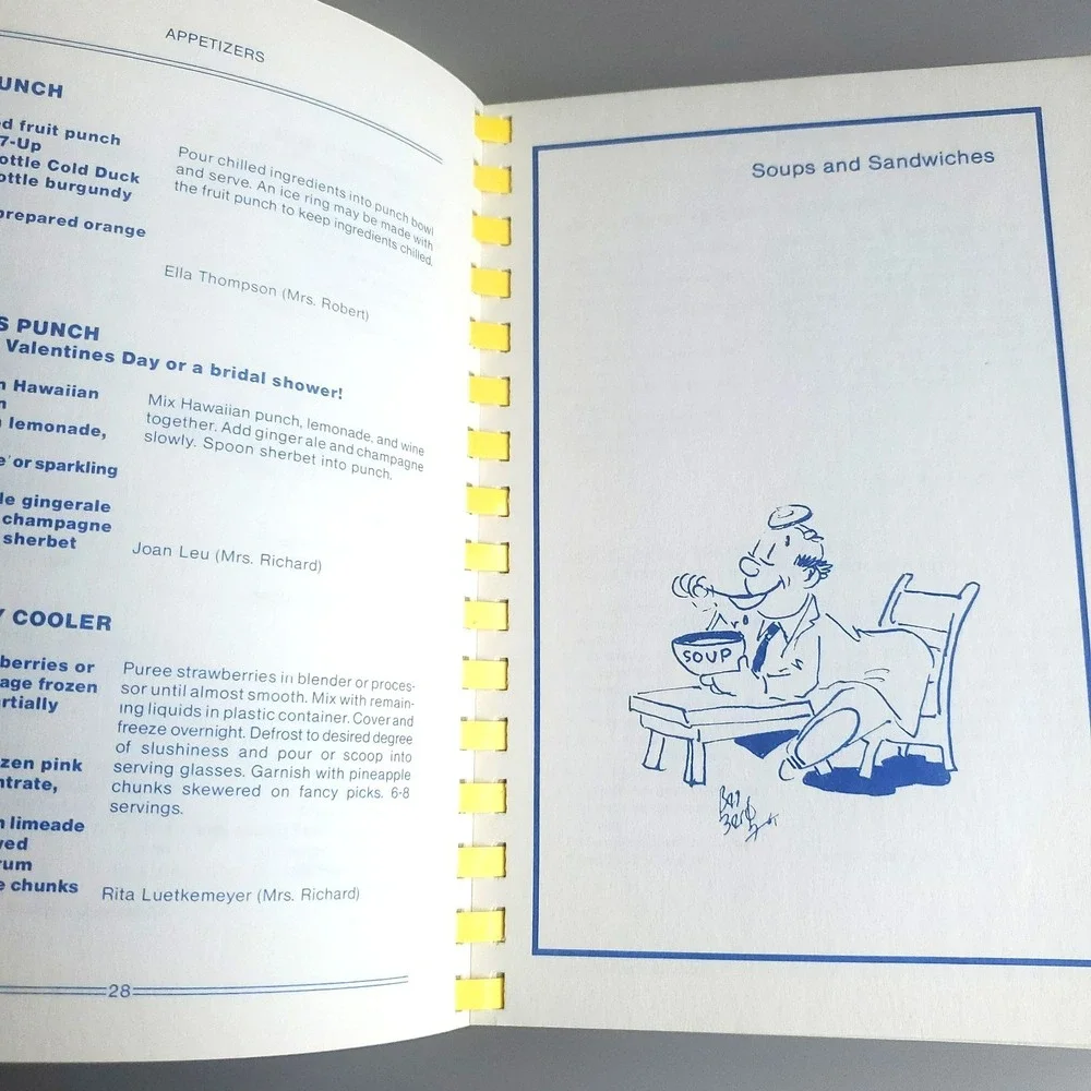 Just What the Doctor Ordered! Cookbook Peoria Medical Society Auxiliary Rare